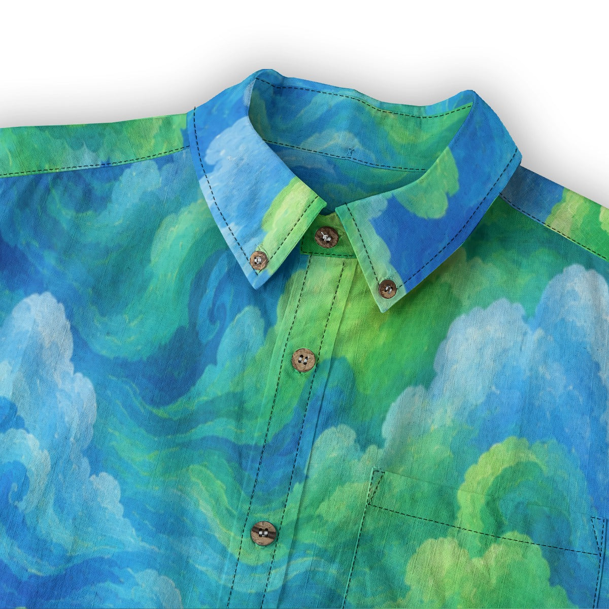 Men's Casual Lapel Long Sleeve Shirt|125GSM Cotton