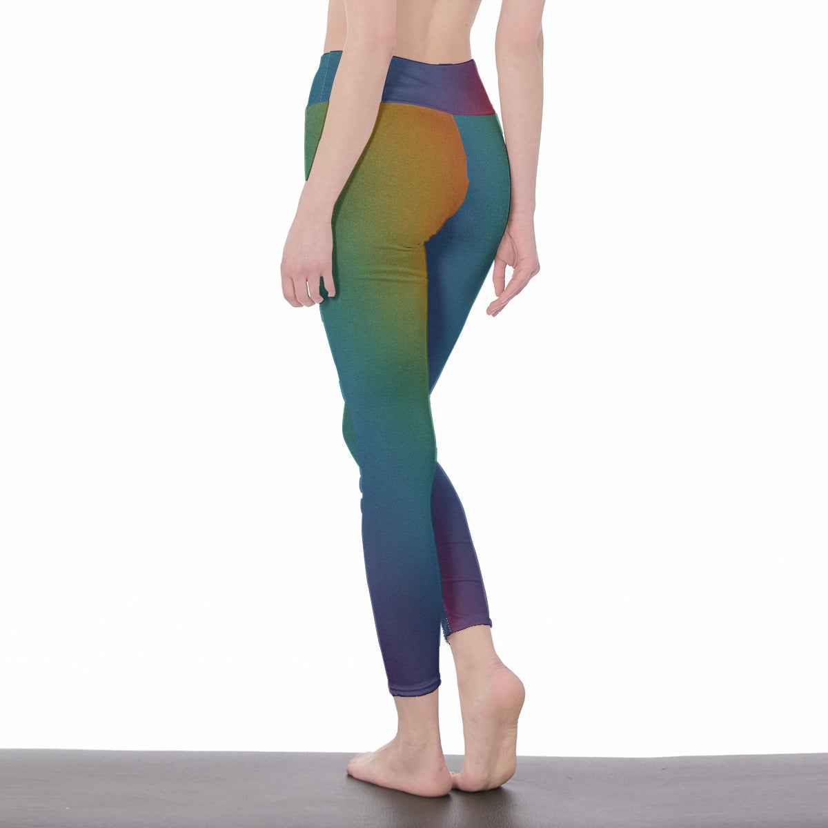 Women's High Waist Leggings | Side Stitch Closure