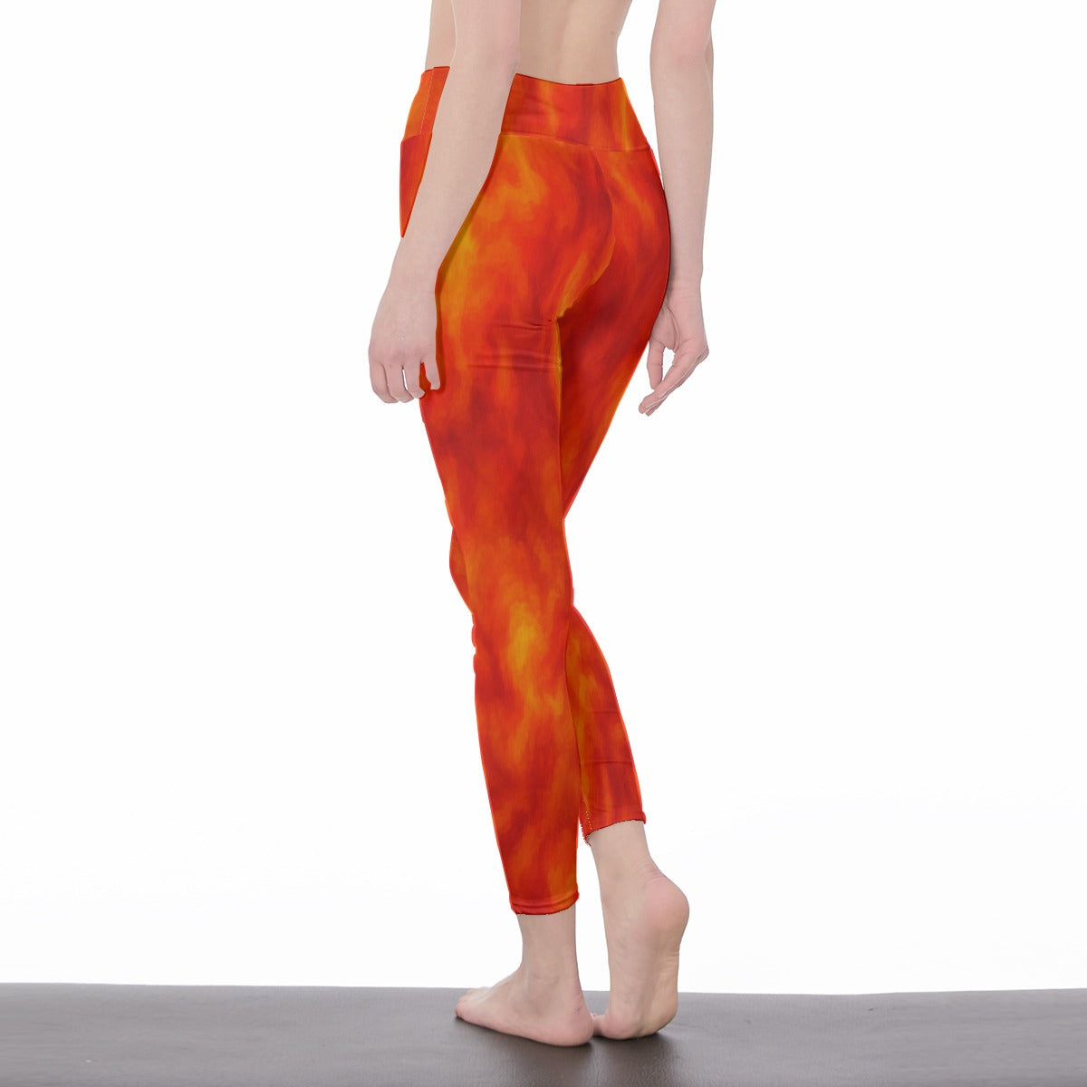 Women's High Waist Leggings | Side Stitch Closure