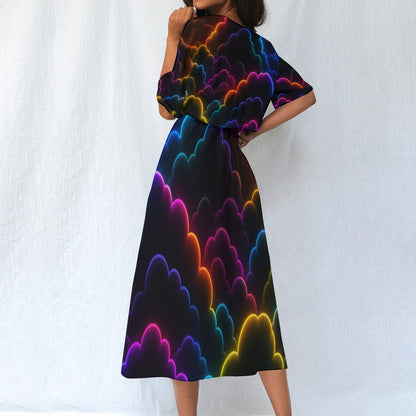 Women's Elastic Waist Dress