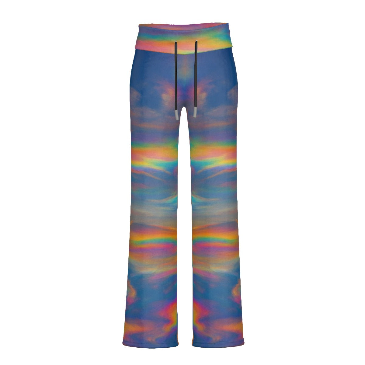 Women's High-waisted Straight-leg Trousers