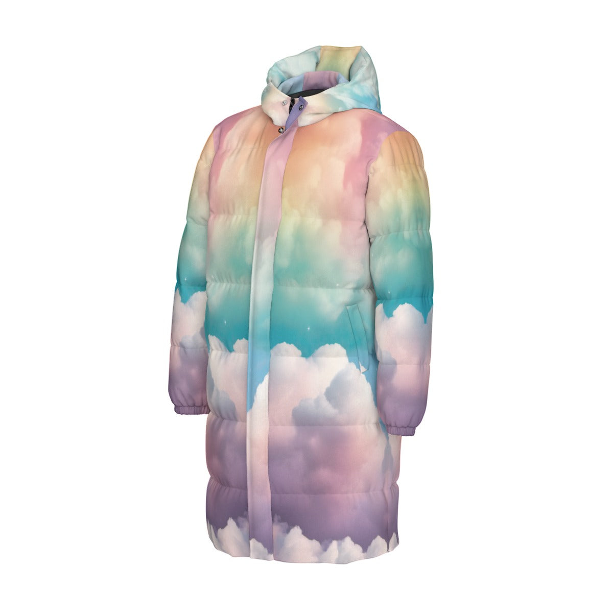 Unisex Long Down Jacket