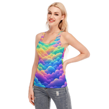 Women's Racer Vest | 190GSM Cotton