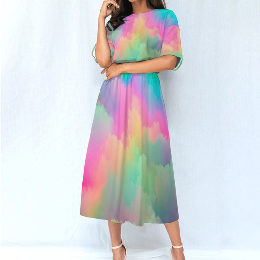 Women's Elastic Waist Dress