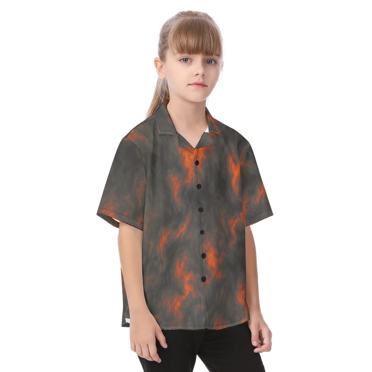 Unisex Kid's Hawaiian Vacation Shirt