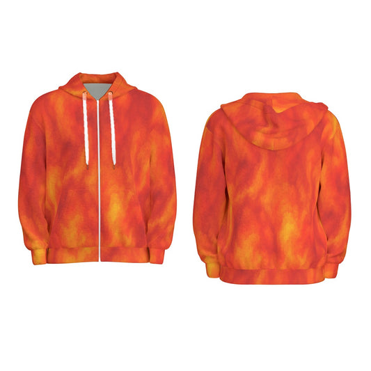 Unisex Zip Hooded Sweatshirt