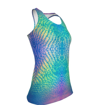 Women's Racer Vest | 190GSM Cotton