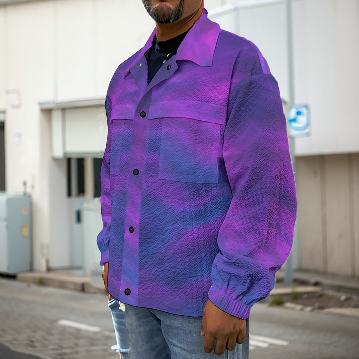 Men's Casual Lapel Jacket