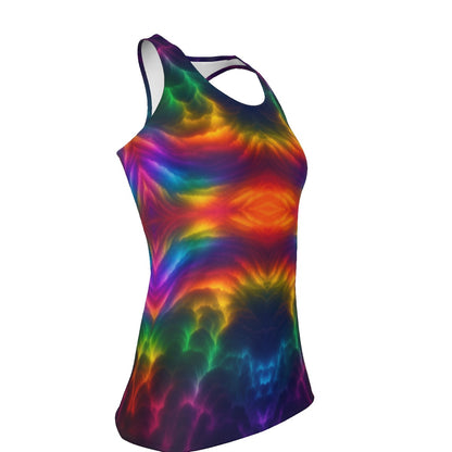 Women's Racer Vest | 190GSM Cotton