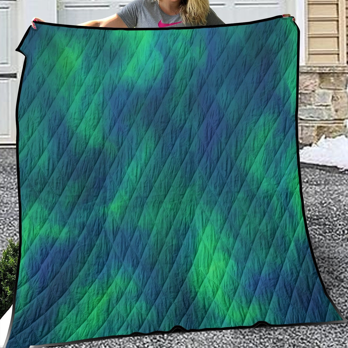 Unisex Lightweight & Breathable Quilt With Edge-wrapping Strips