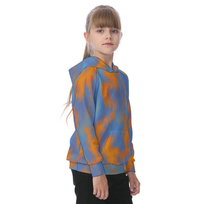 Unisex Kid's Raglan Pullover Hoodie