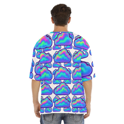 Men's Drop Shoulder T-shirt With Short Sleeve