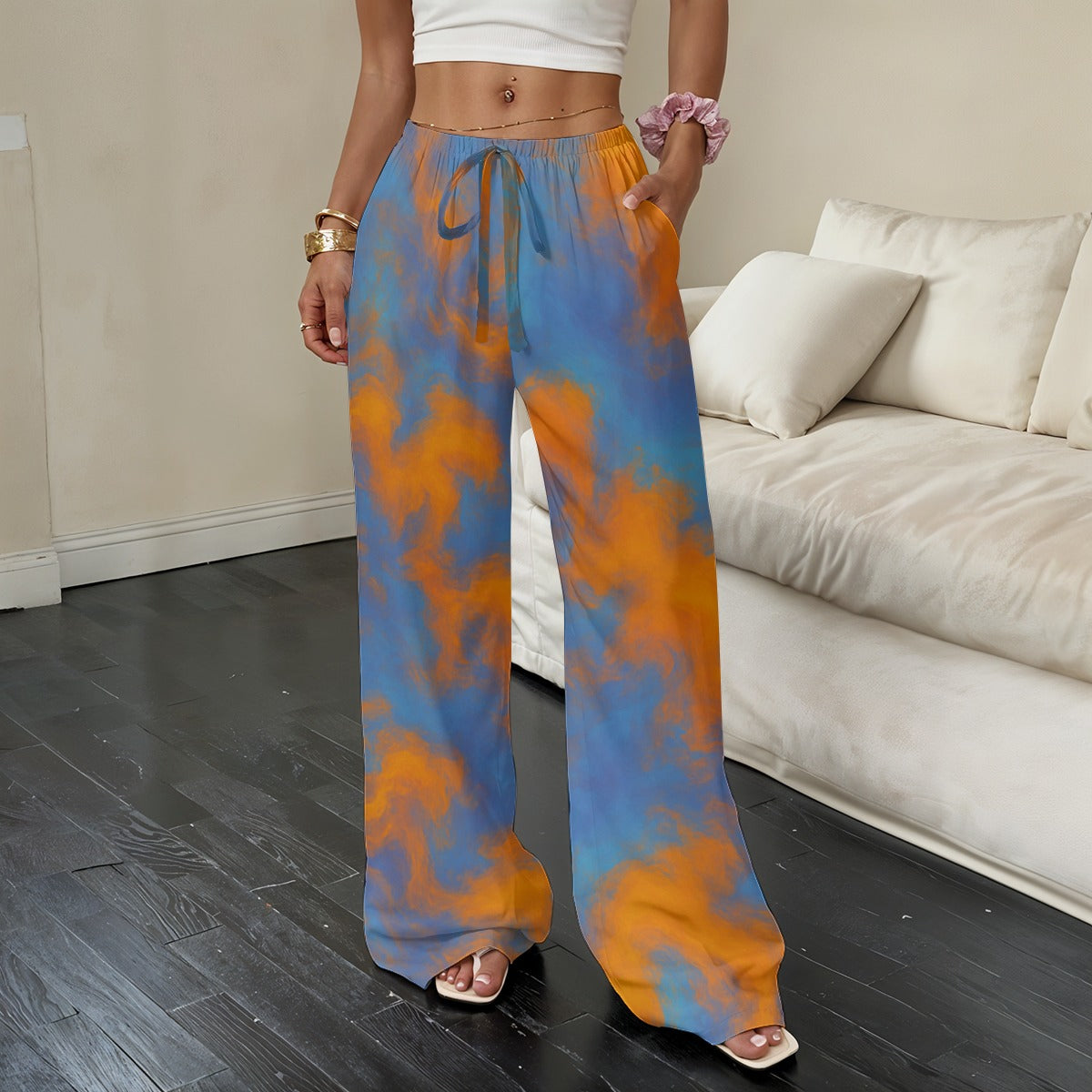 Unisex Women’s Straight-Leg Casual Pants