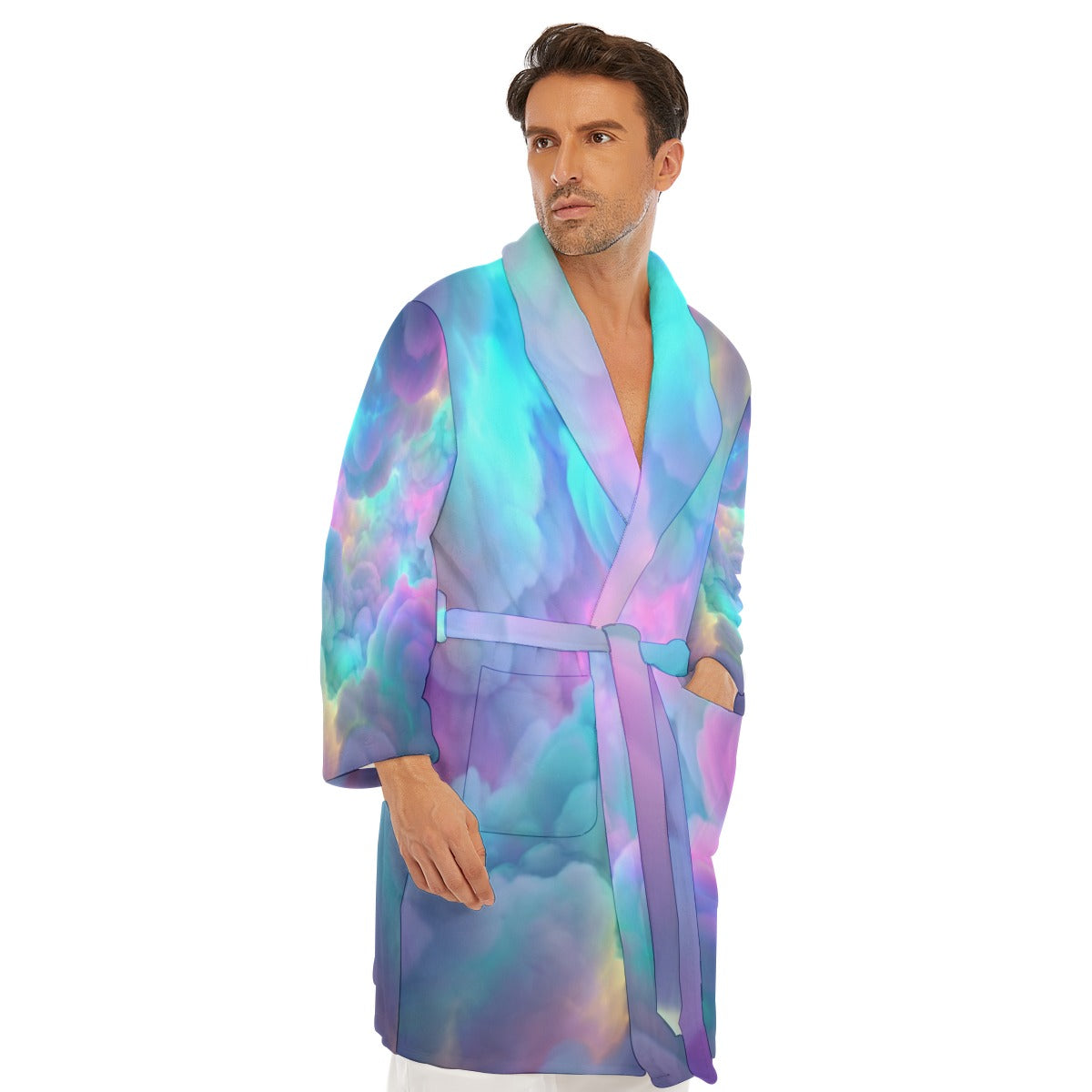Men's Borg Fleece Robe