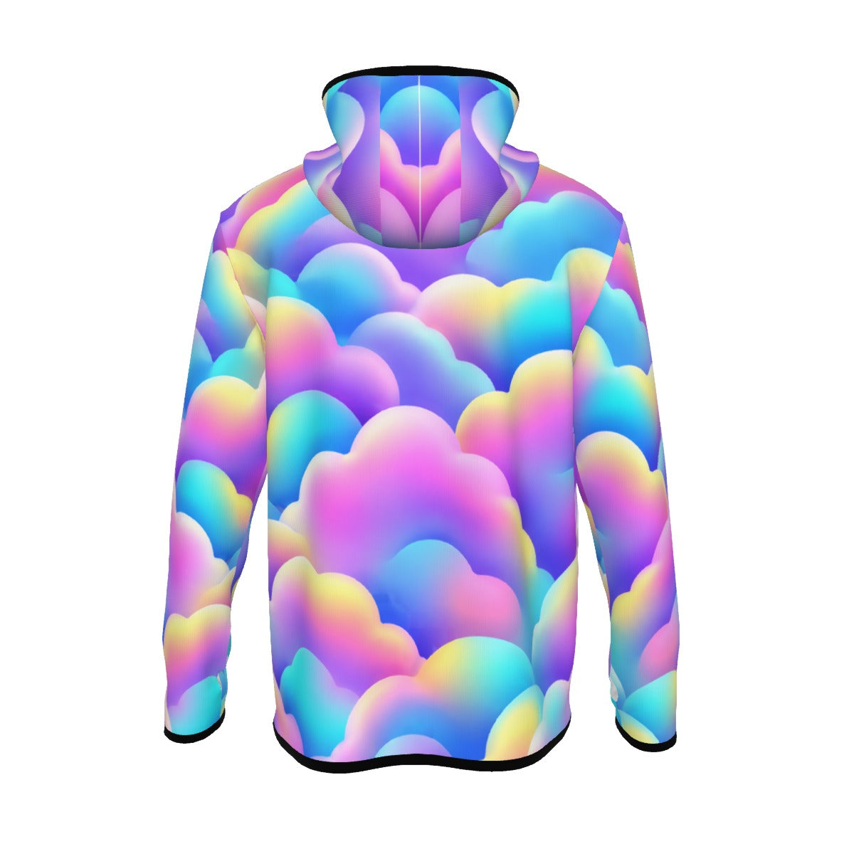 Men's Stylish Hoodie with Thumb Hole Design - view 2
