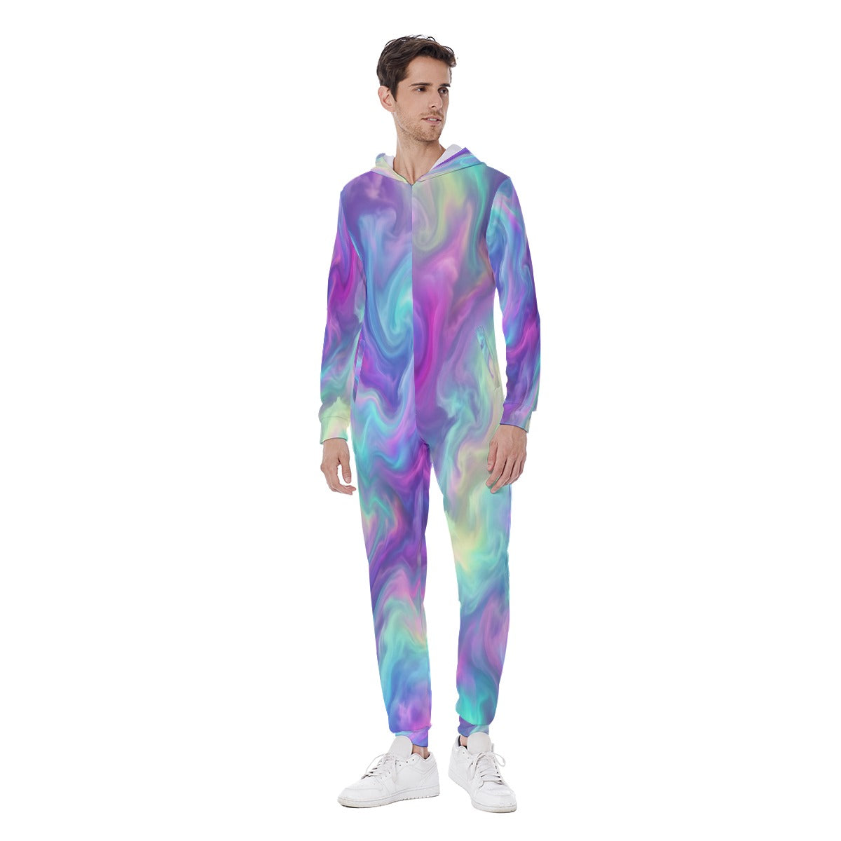 Men's Hooded Jumpsuit