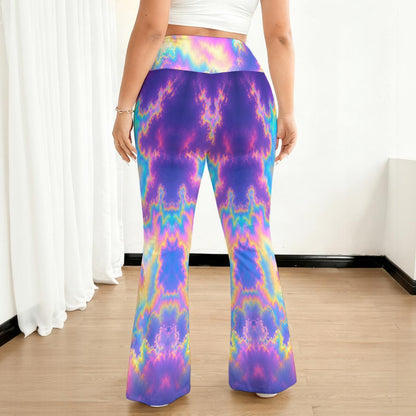 All-over print Women's Flare Yoga Pants