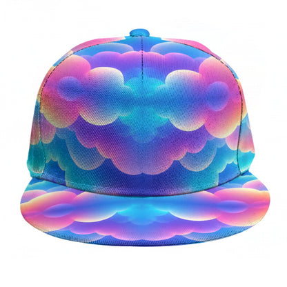 Baseball Cap With Flat Brim
