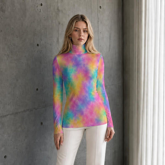 Women’s High-Neck Long-Sleeve Top - view 1