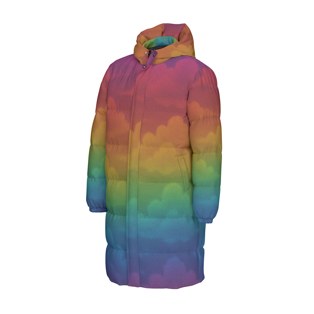 Unisex Long Down Jacket