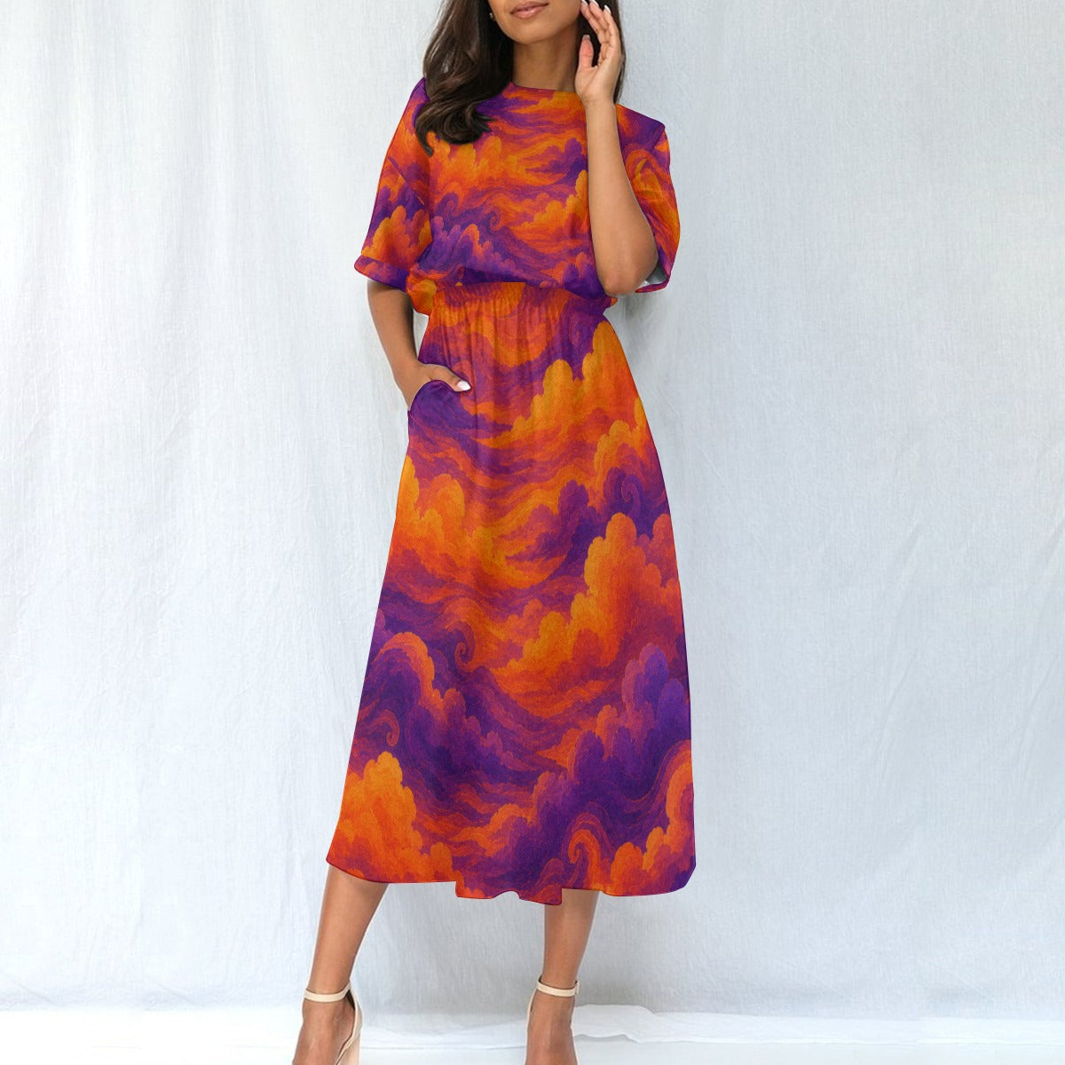 Women's Elastic Waist Dress by O’Nimbus – view 2