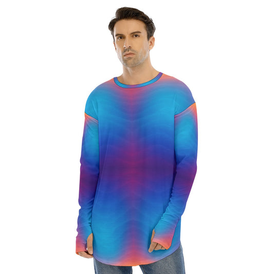 Men's Fingerless Long Sleeve T-shirt