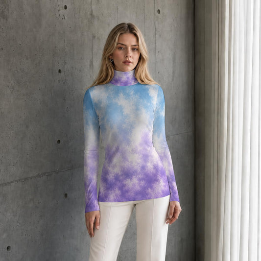 Women’s High-Neck Long-Sleeve Top - view 1
