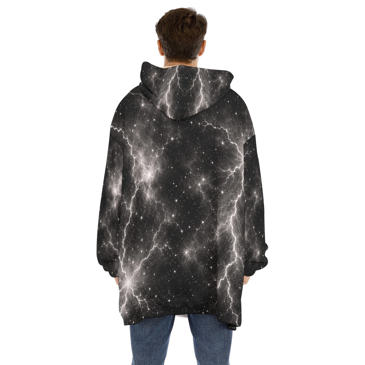 Unisex Sherpa-Fleece Hoodie Blanket - view 4