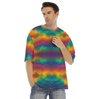Men's Drop Shoulder T-shirt With Short Sleeve