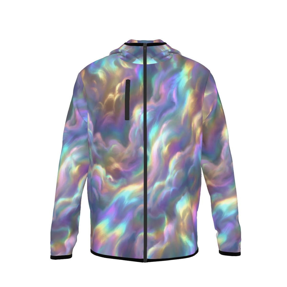 Men's Stylish Hoodie with Thumb Hole Design - view 1