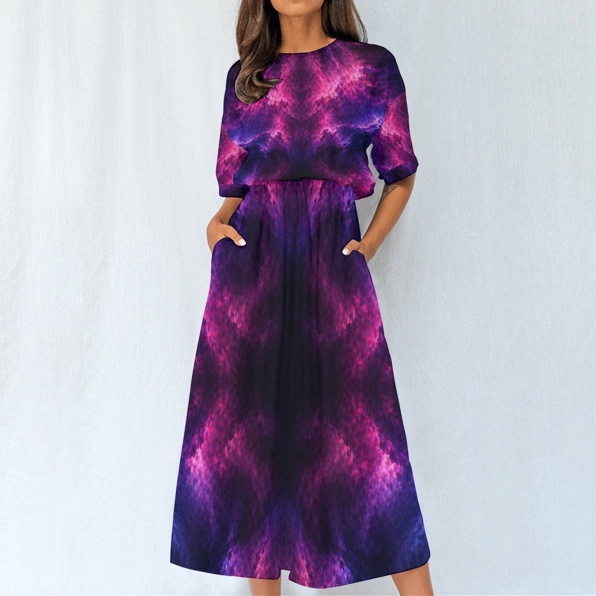 Women's Elastic Waist Dress