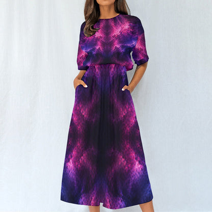 Women's Elastic Waist Dress