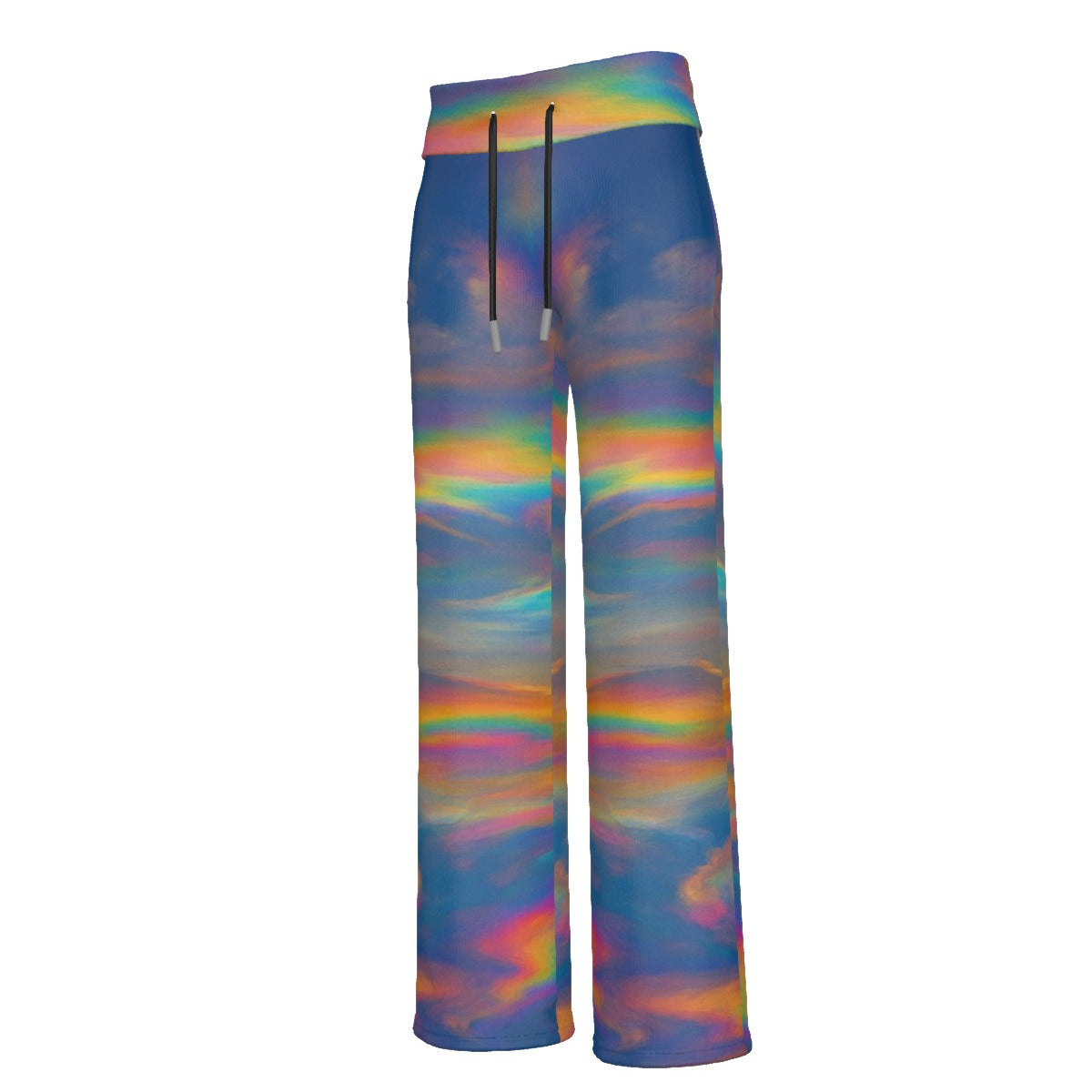 Women's High-waisted Straight-leg Trousers
