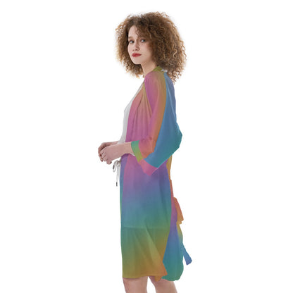 Women's Satin Kimono Robe