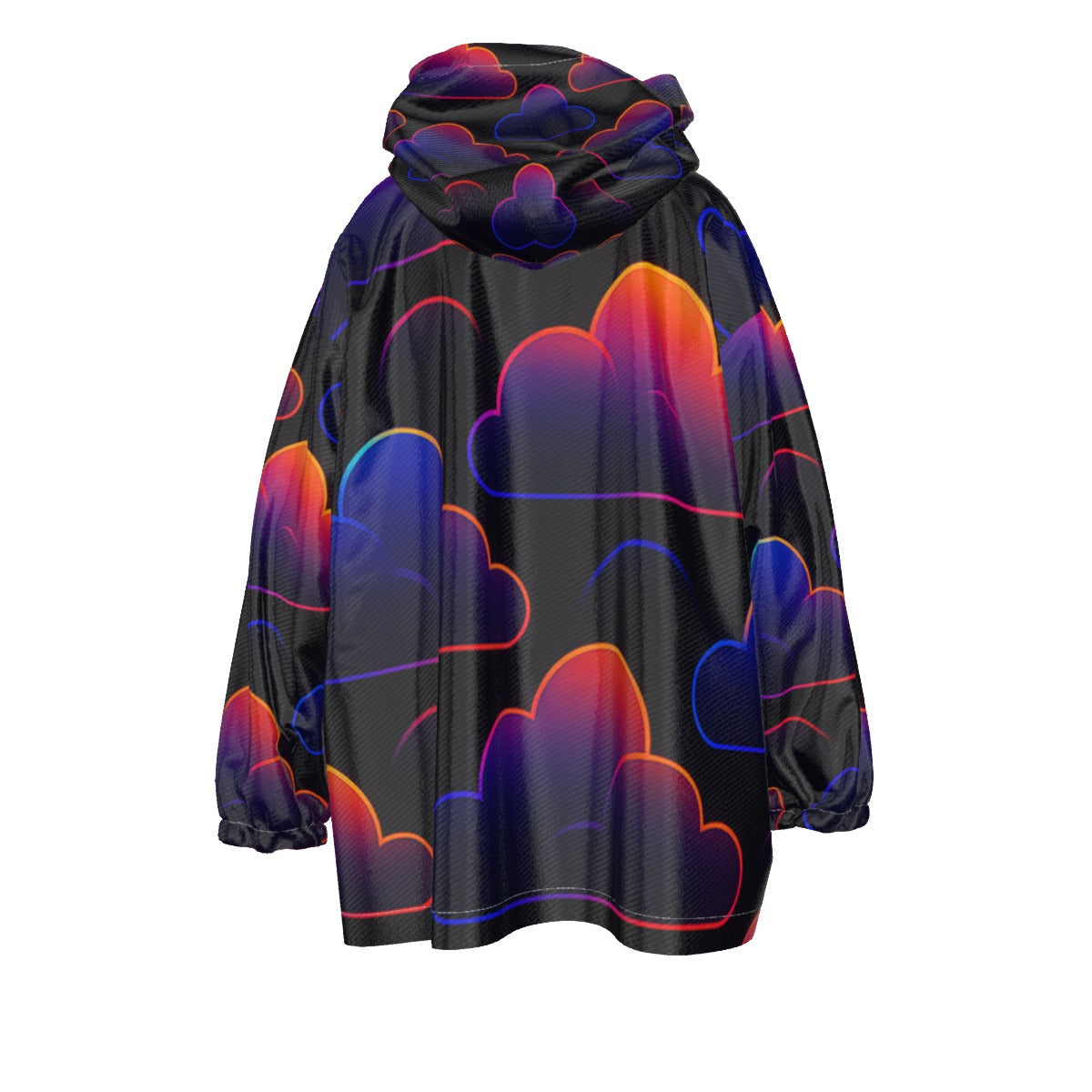 Unisex Kid's Sherpa Fleece Hoodie Blanket