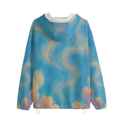 Unisex Pullover Jacket With Zipper Closure