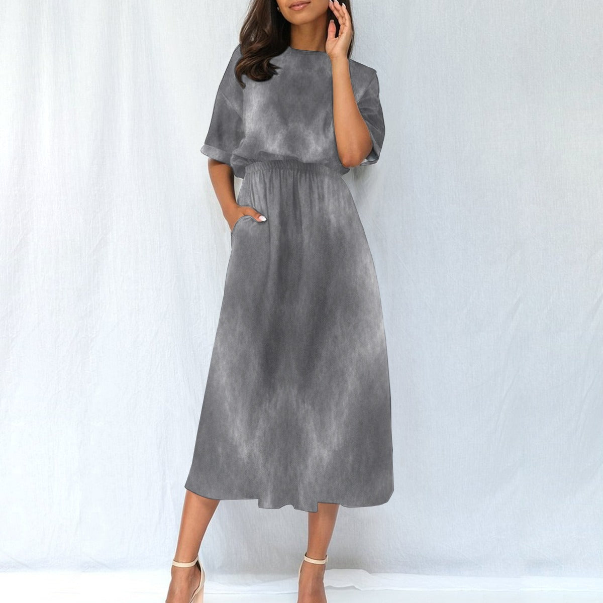 Women's Elastic Waist Dress