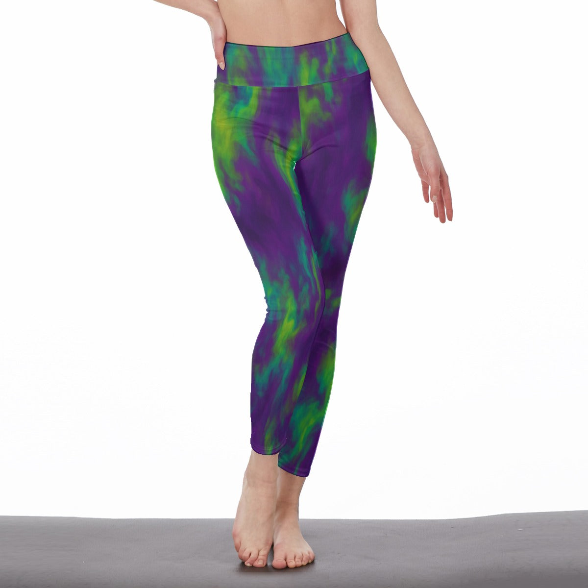 Women's High Waist Leggings | Side Stitch Closure