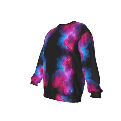 Men's Drop Shoulder Round Neck Long-Sleeved Sweatshirt