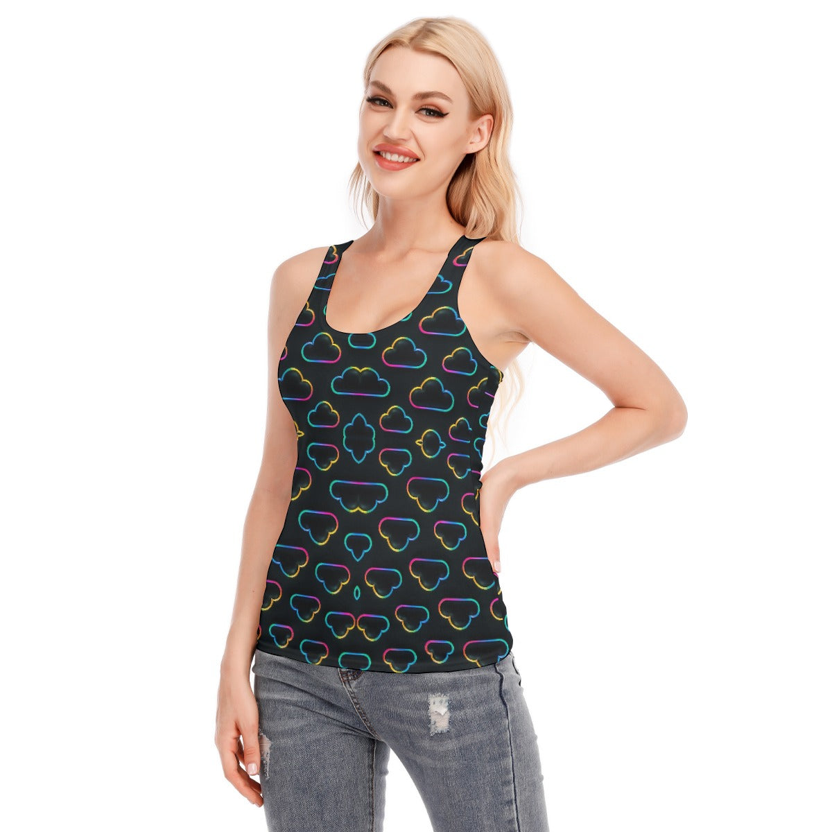 Women's Racer Vest | 190GSM Cotton
