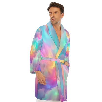 Men's Borg Fleece Robe