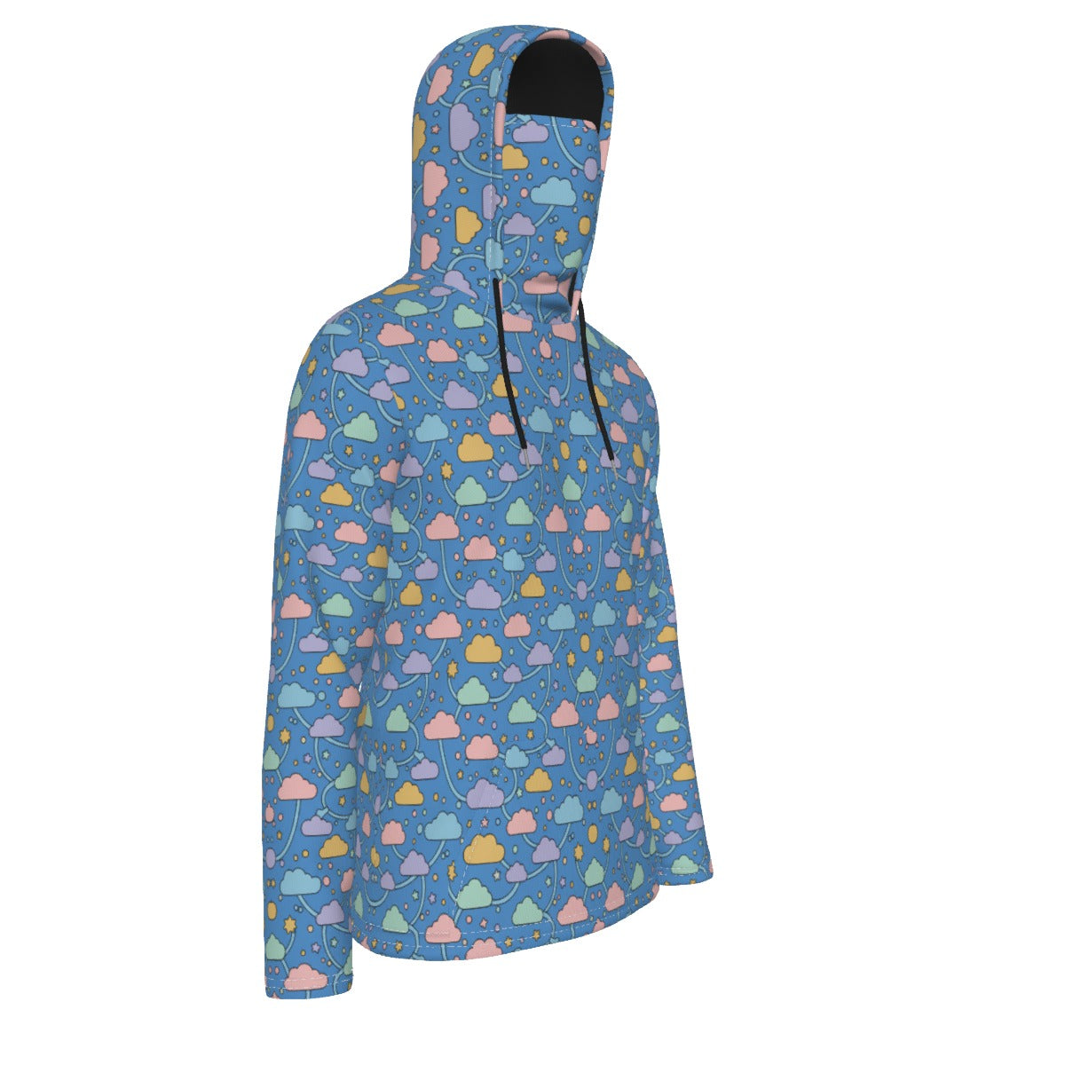 Men's Pullover Hoodie With Mask - view 4