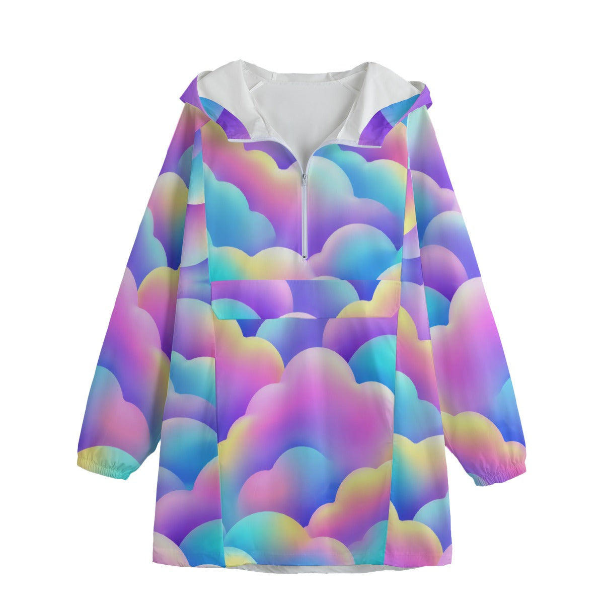 Unisex Windbreaker Long Jacket