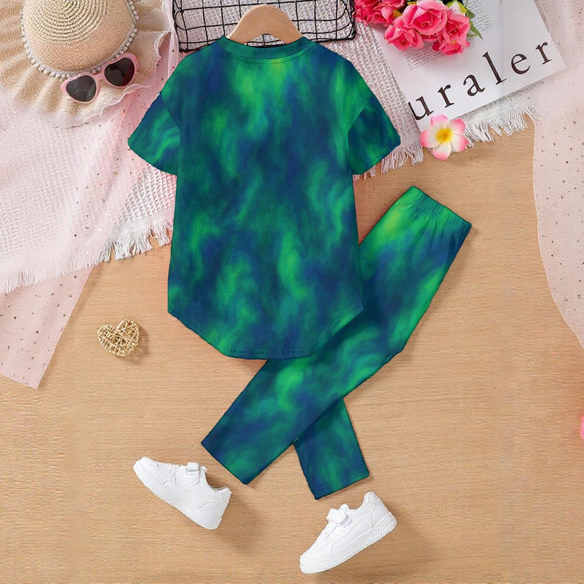 Unisex Kids' Casual Top and Pants Set