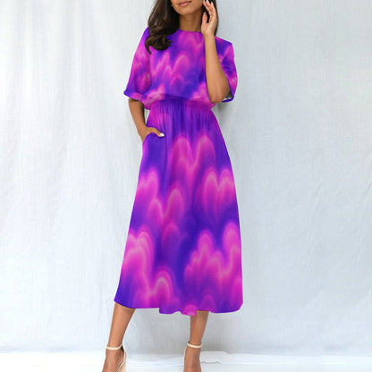 Women's Elastic Waist Dress
