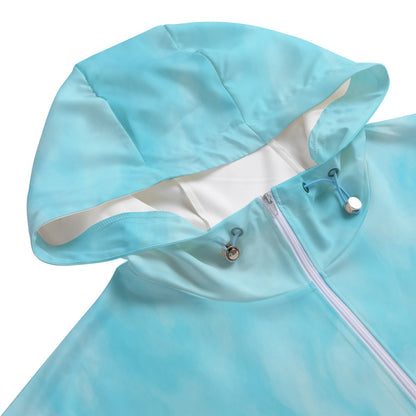 Unisex Pullover Jacket With Zipper Closure