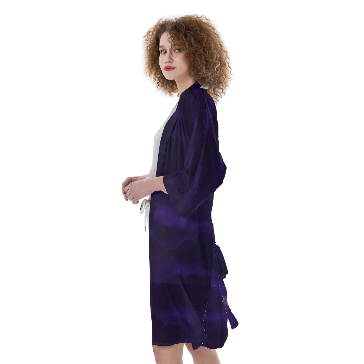 Women's Satin Kimono Robe