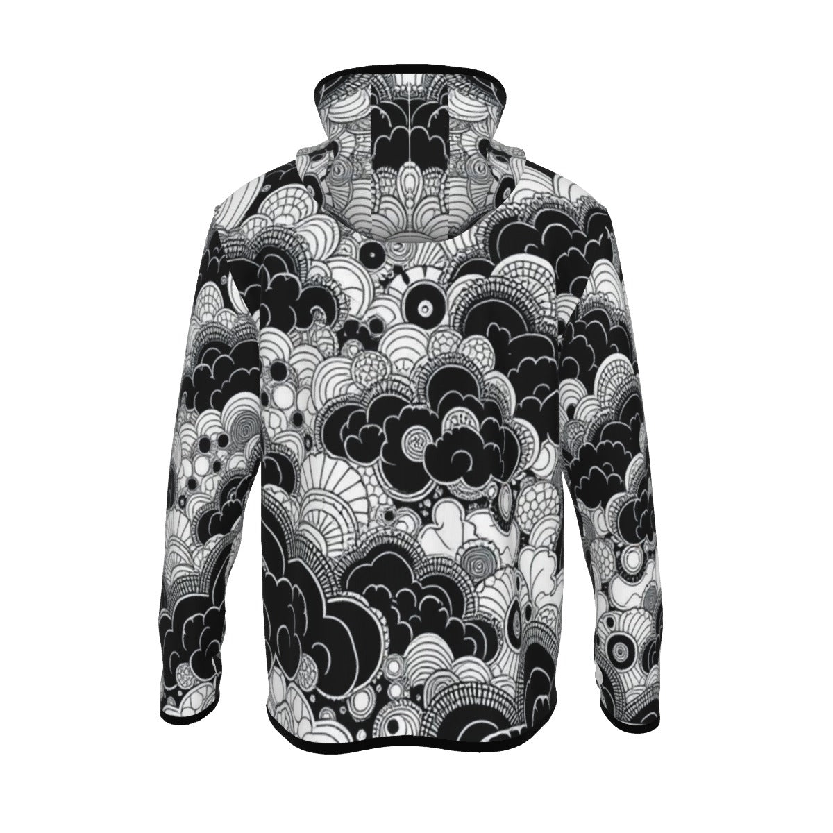 Men's Stylish Hoodie with Thumb Hole Design - view 2