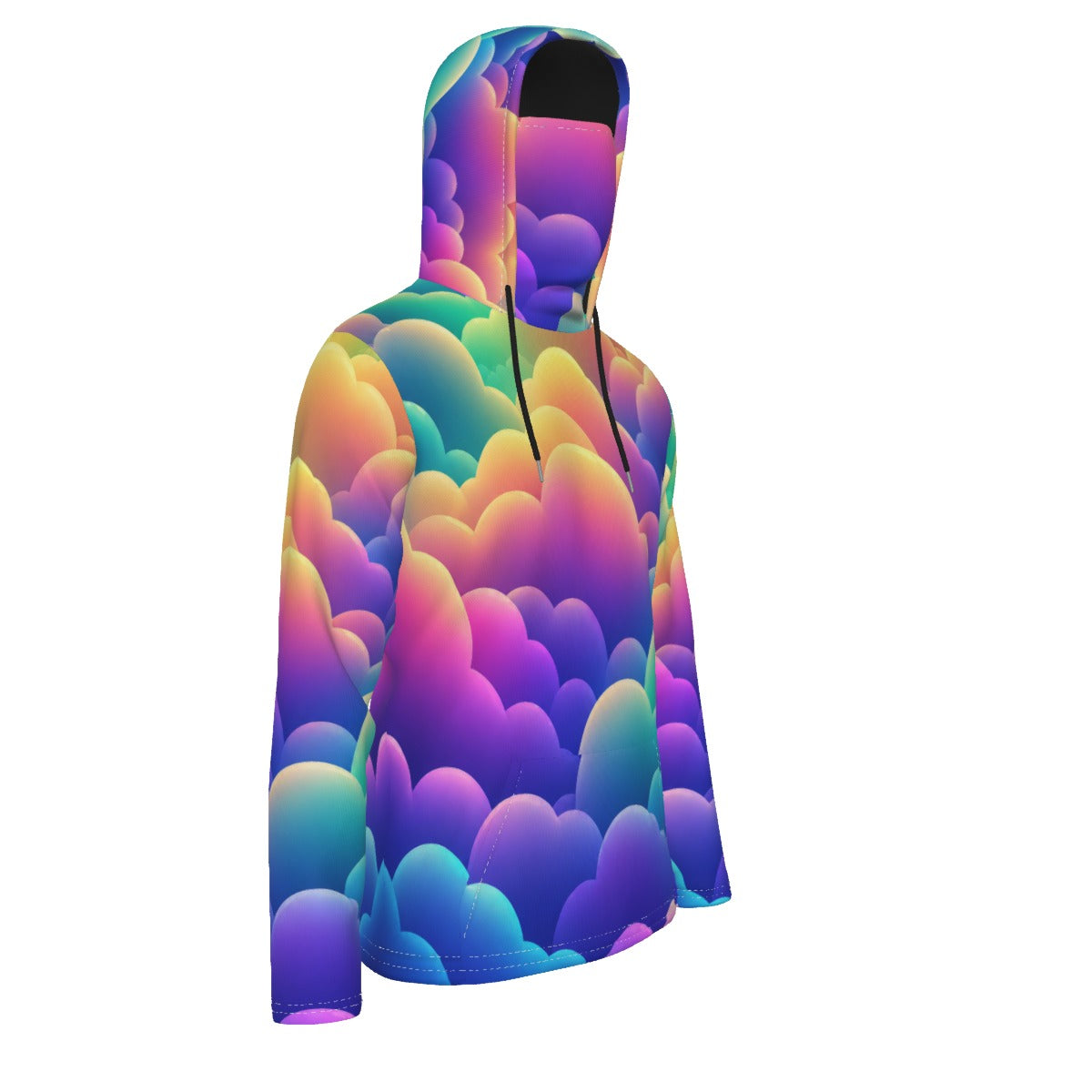 Men's Pullover Hoodie With Mask - view 4