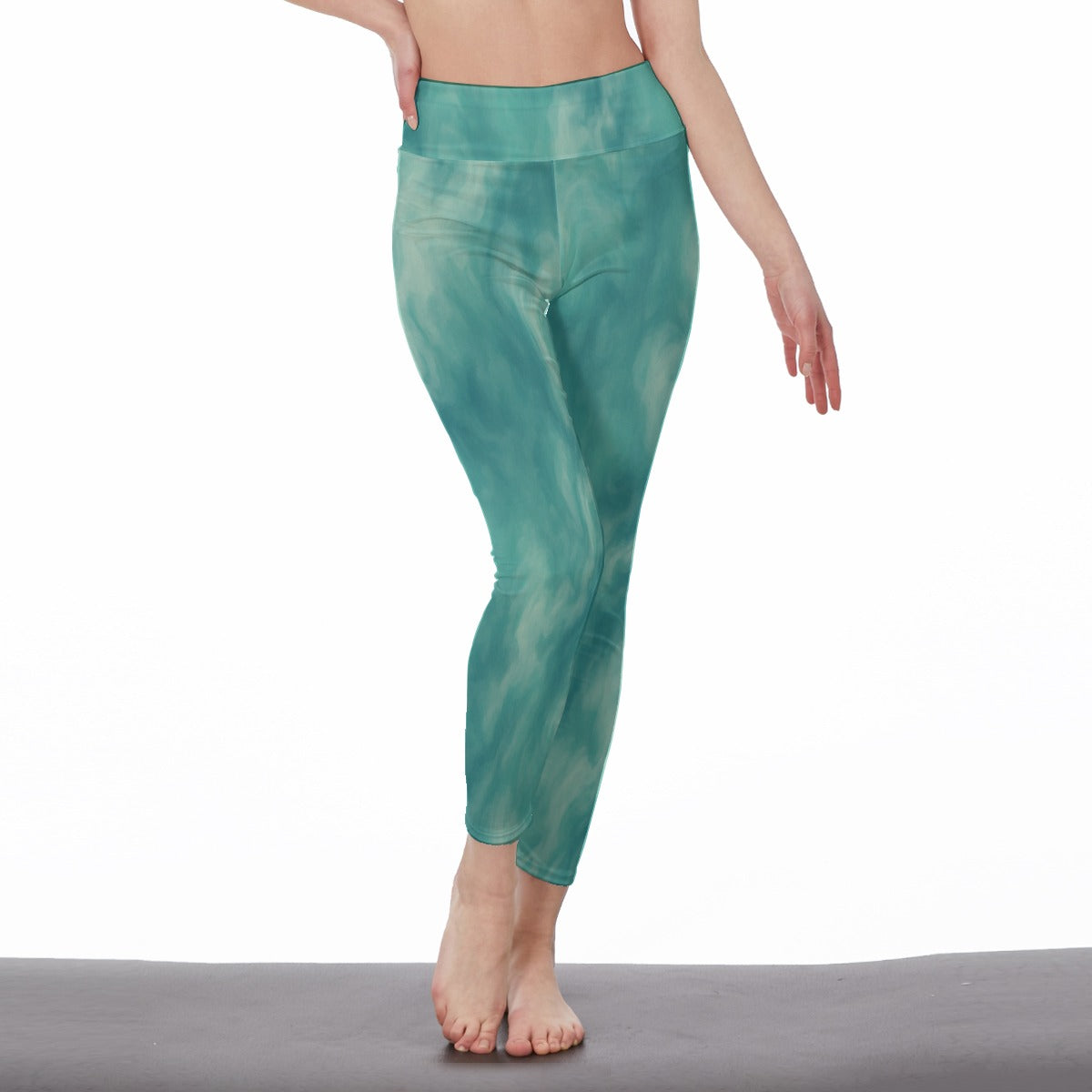 Women's High Waist Leggings | Side Stitch Closure